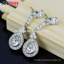 Free Women New Fashion Classic Style Water Drop shape Bridal Earrings